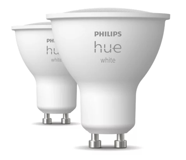 Philips Hue Hue White Inteligentny reflektor punktowy GU10 (2 szt.) 8720169230231 - 1271524 - zdjęcie 2